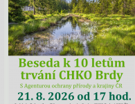Beseda o CHKO Brdy 21.8.2026 Beseda o CHKO Brdy 21.8.2026
