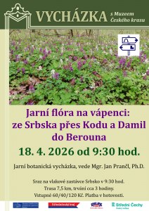 Botanická vycházka 18.4.