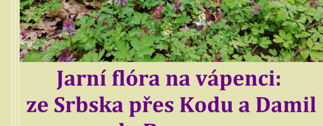 Botanická vycházka 18.4.