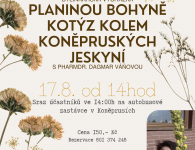 Bylinkářská vycházka Koněprusy 17.8.2025