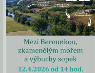 Mezi Berounkou, zkamenělým mořem a výbuchy sopek 12.4.2026 Mezi Berounkou, zkamenělým mořem a výbuchy sopek 12.4.2026