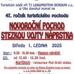 Plakat Novoroční pochod 2025