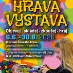 Plakát IQ play - Hrava vystava