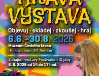 Plakát IQ play - Hrava vystava