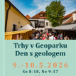 Trhy a Den s geologem květen