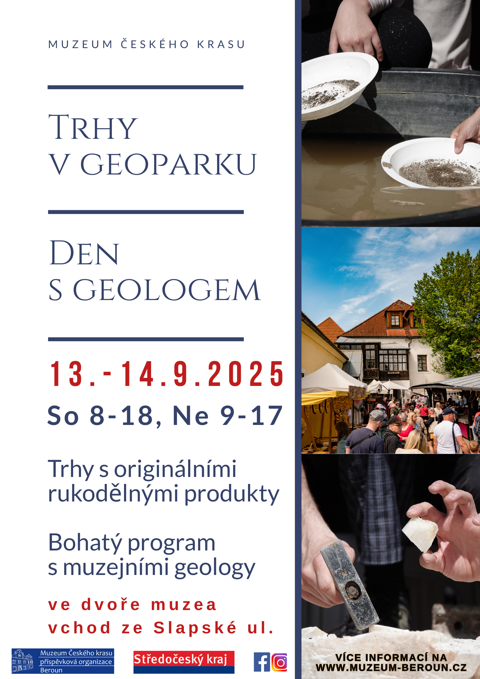 Trhy v geoparku září