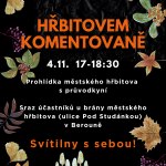 hřbitovem komentovaně