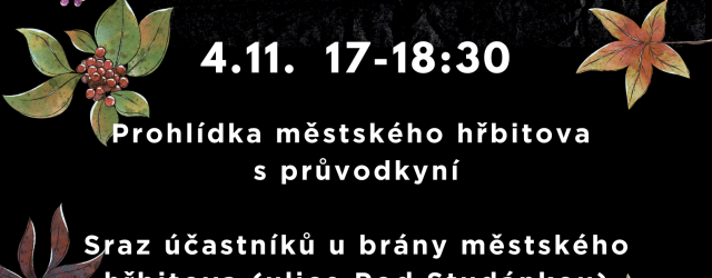 hřbitovem komentovaně