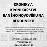 kroniky - cyklus přednáškový