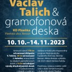 plakát - výstava Václav Talich & gramofonová deska